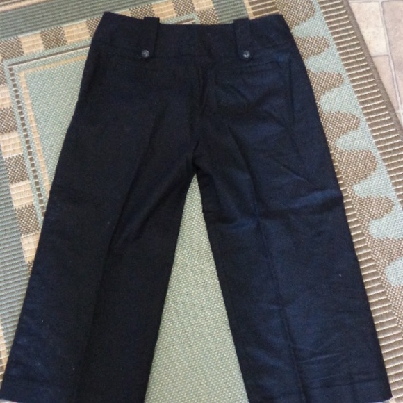 BCX Capris Sz S Black Zip/Double Hook Closure Pockets - Picture 2 of 7